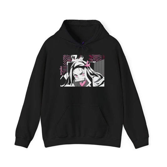 Tanjiro & Nezuko Hoodie — Demon Slayer Anime Sweatshirt