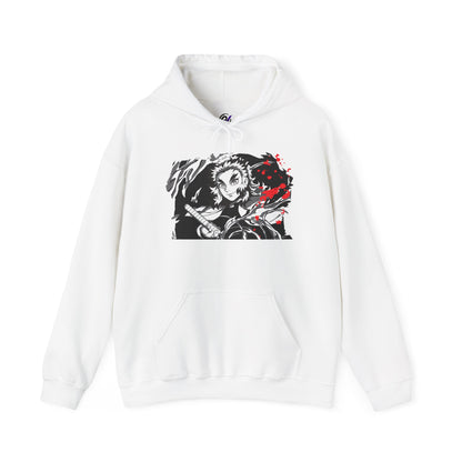 Flame Hashira Hoodie — Anime Demon Slayer Inspired Hooded Sweatshirt