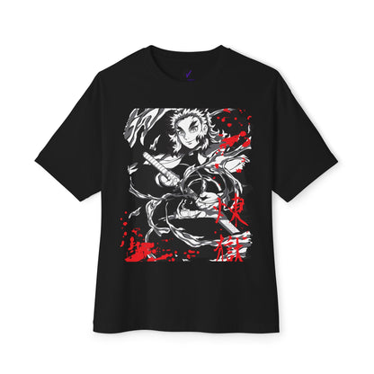 Flame Hashira Tee — Anime-Inspired Oversized Shirt for Fans