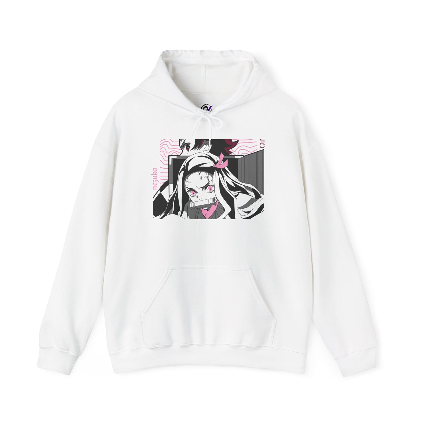 Tanjiro & Nezuko Hoodie — Demon Slayer Anime Sweatshirt