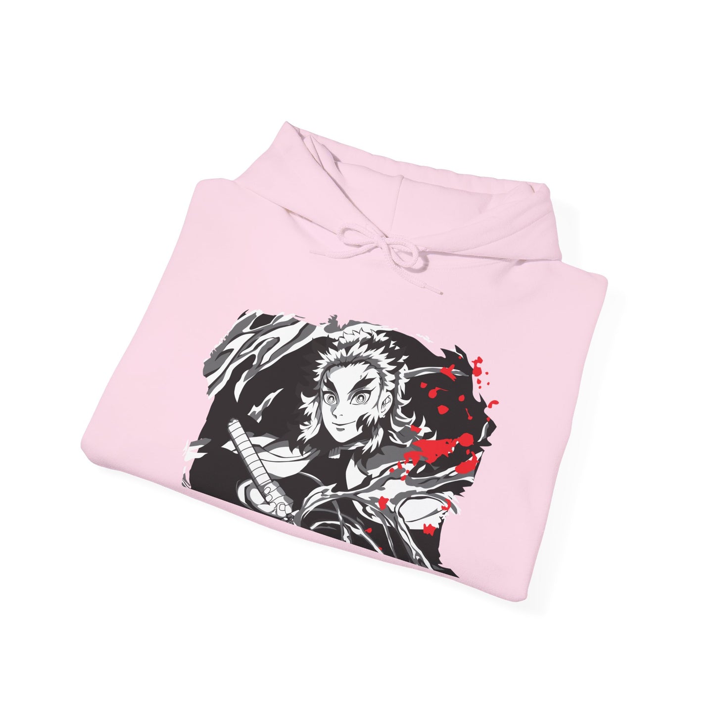 Flame Hashira Hoodie — Anime Demon Slayer Inspired Hooded Sweatshirt