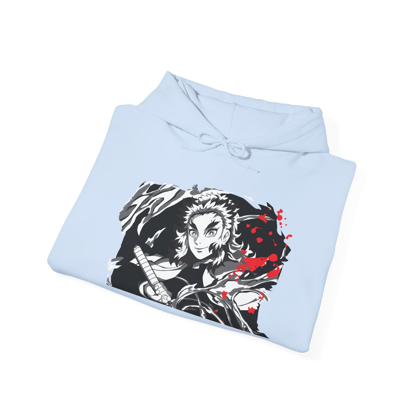 Flame Hashira Hoodie — Anime Demon Slayer Inspired Hooded Sweatshirt