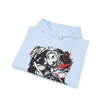 Flame Hashira Hoodie — Anime Demon Slayer Inspired Hooded Sweatshirt