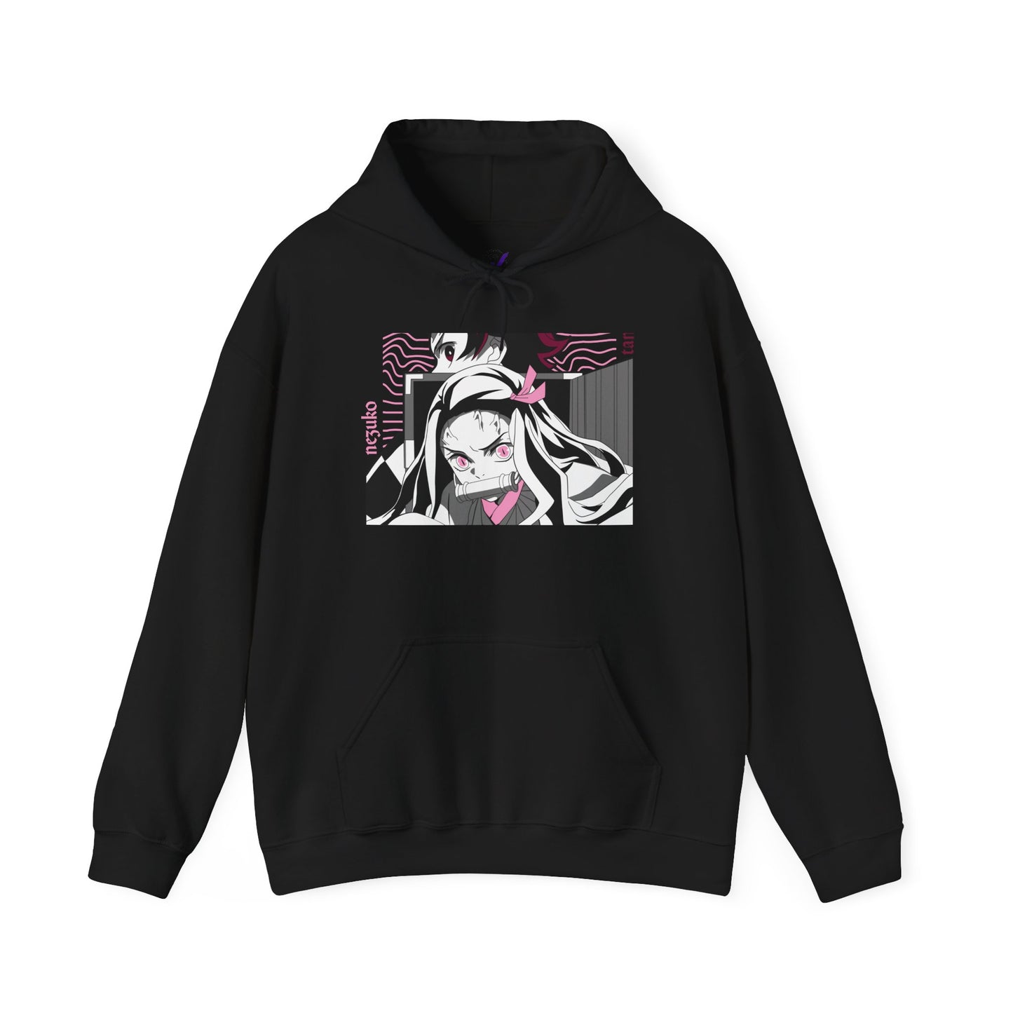 Tanjiro & Nezuko Hoodie — Demon Slayer Anime Sweatshirt