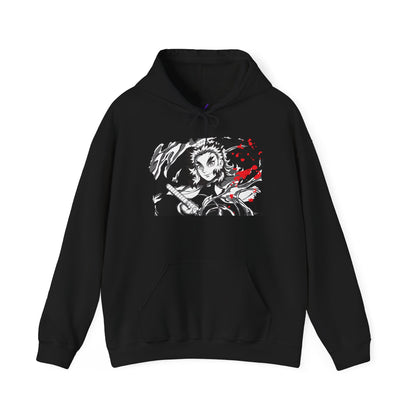 Flame Hashira Hoodie — Anime Demon Slayer Inspired Hooded Sweatshirt