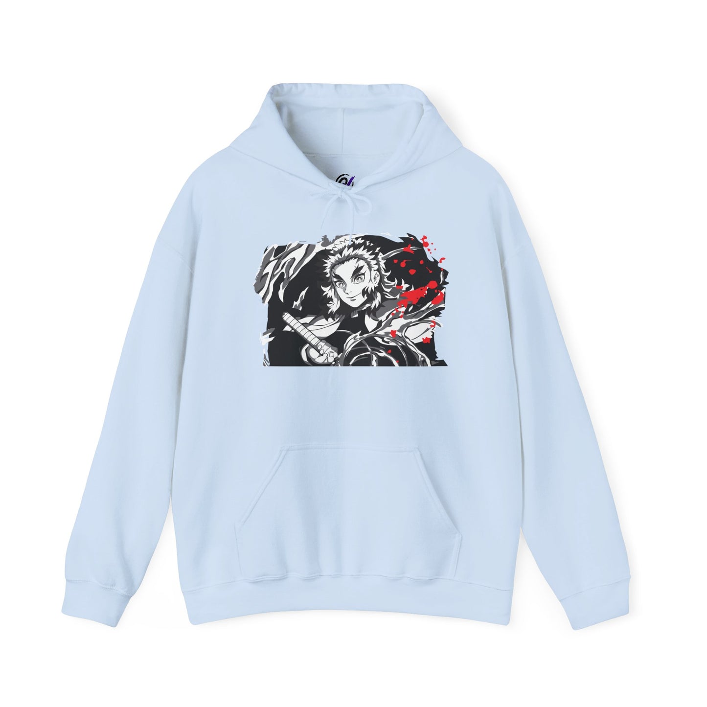 Flame Hashira Hoodie — Anime Demon Slayer Inspired Hooded Sweatshirt