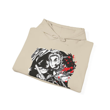 Flame Hashira Hoodie — Anime Demon Slayer Inspired Hooded Sweatshirt